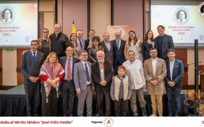 El Colegio Médico de Bogotá D.C., entregó la Medalla al Mérito Médico “José Félix Patiño” 2025 al Dr. Félix León Martínez Martín